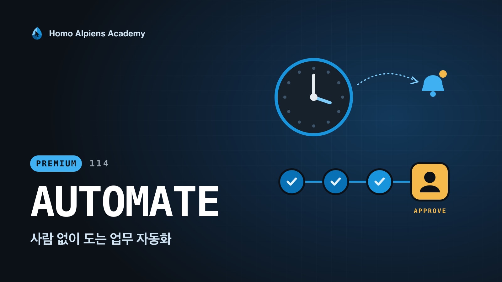 114 사람 없이 도는 업무 자동화 강의 표지