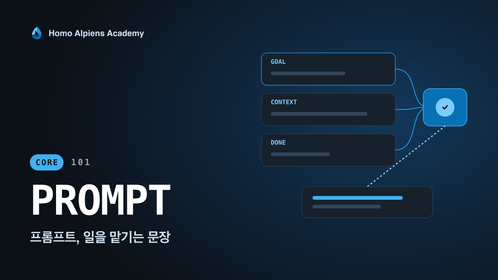 101 프롬프트, 일을 맡기는 문장 강의 표지